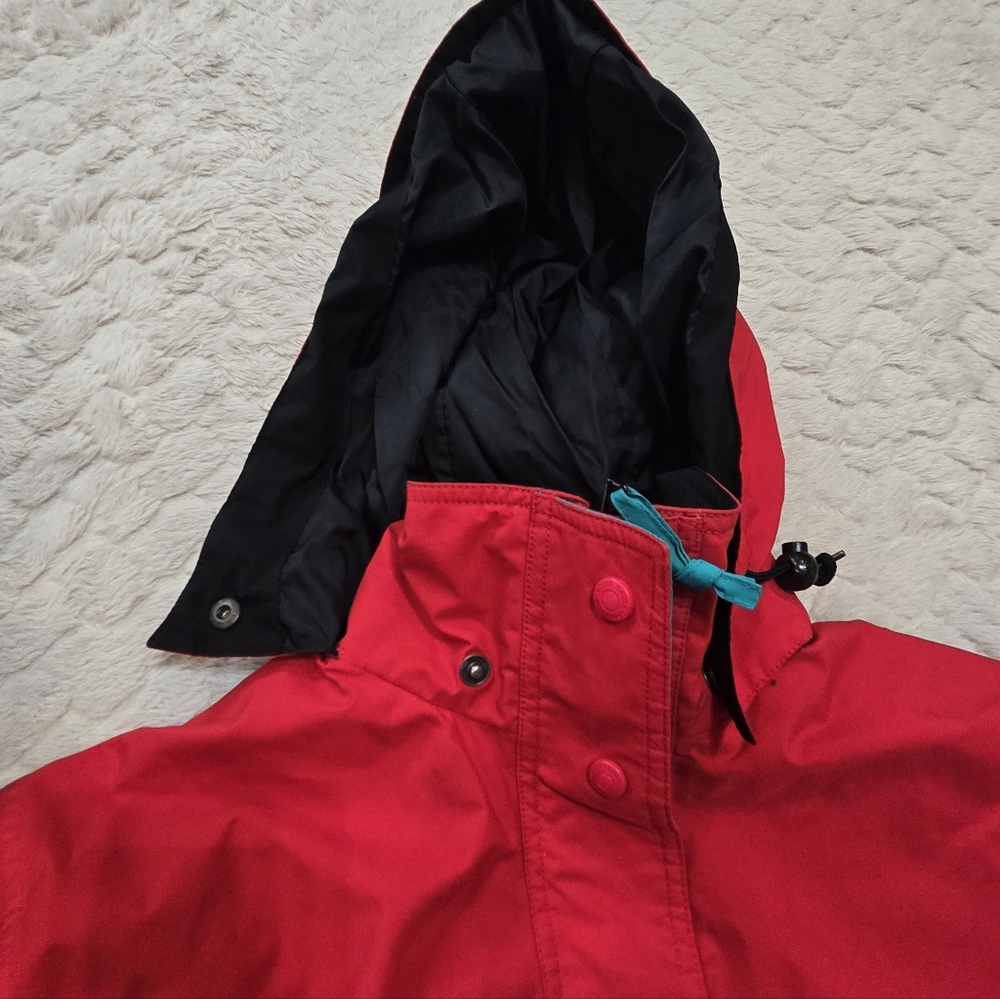 Eddie Bauer Red Vintage Gore-Tex Gorpcore Windbreaker Jacket, Size Small - Picture 8 of 15
